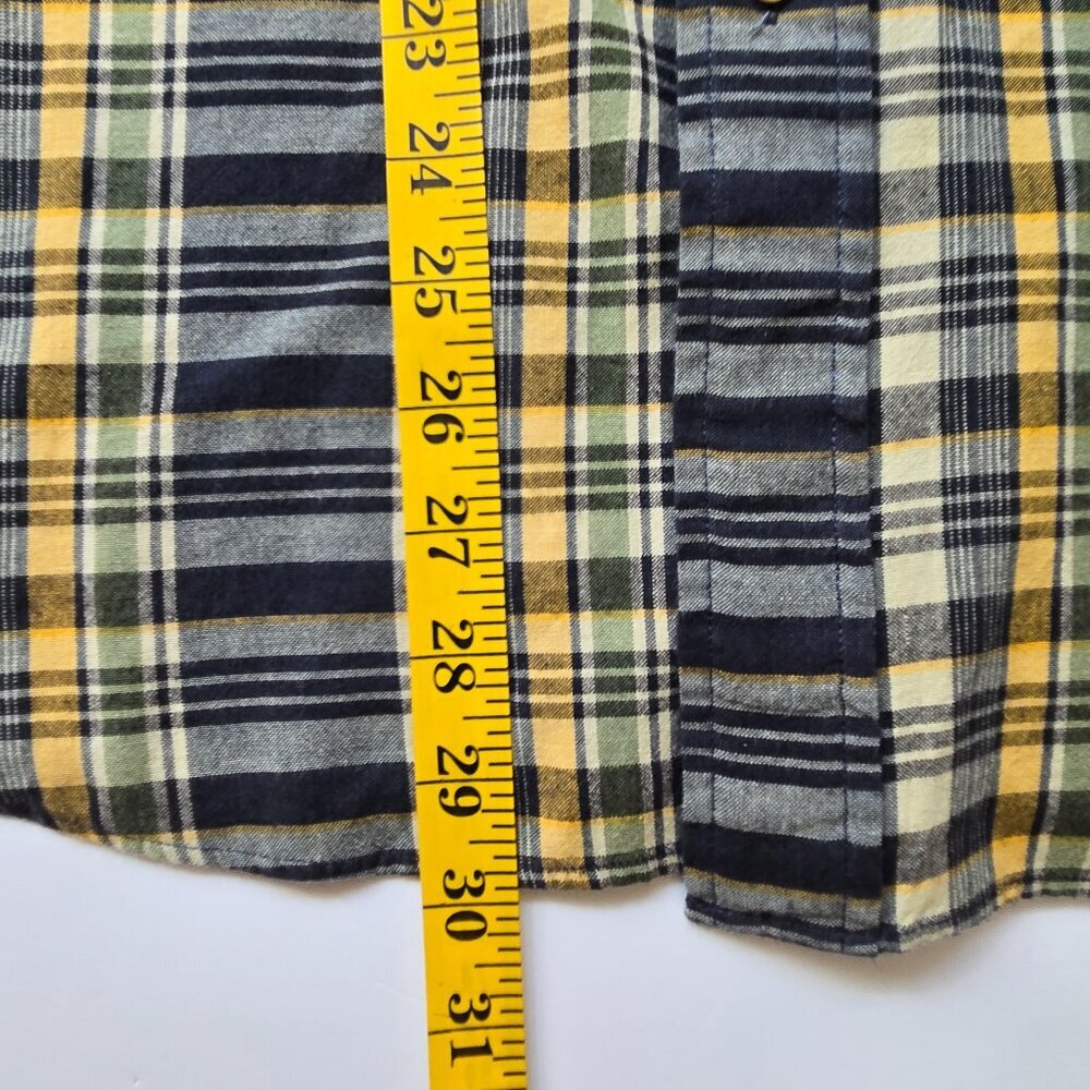 Pendleton Seaside Men's Large Madras Plaid Short Sleeve Camp Shirt Classic - Picture 6 of 8